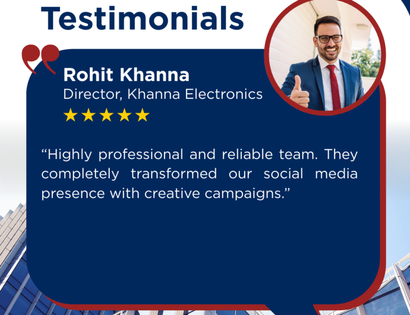 Rishi Digital Marketing – Client testimonials and success stories showcasing trusted results and satisfied customers.